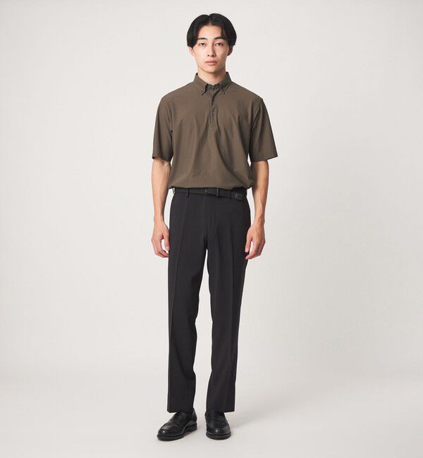 UNITED ARROWS green label relaxing「A+ air ポリエステル ピンヘッド スタンダード アジャスター スラックス -ストレッチ・通気性-」|スラックス|