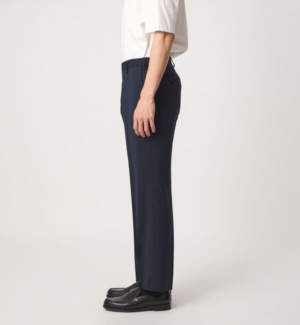 UNITED ARROWS green label relaxing「A+ air ポリエステル ピンヘッド スタンダード アジャスター スラックス -ストレッチ・通気性-」|スラックス|