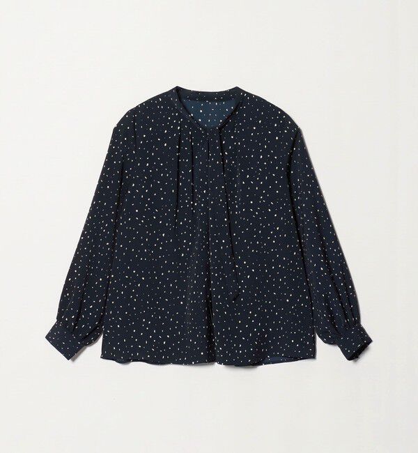UNITED ARROWS green label relaxing「ボータイ ロングスリーブ ブラウス マシンウォッシャブル」|シャツ・ブラウス|