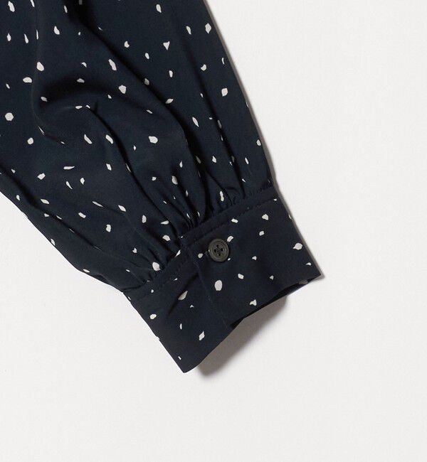 UNITED ARROWS green label relaxing「ボータイ ロングスリーブ ブラウス マシンウォッシャブル」|シャツ・ブラウス|