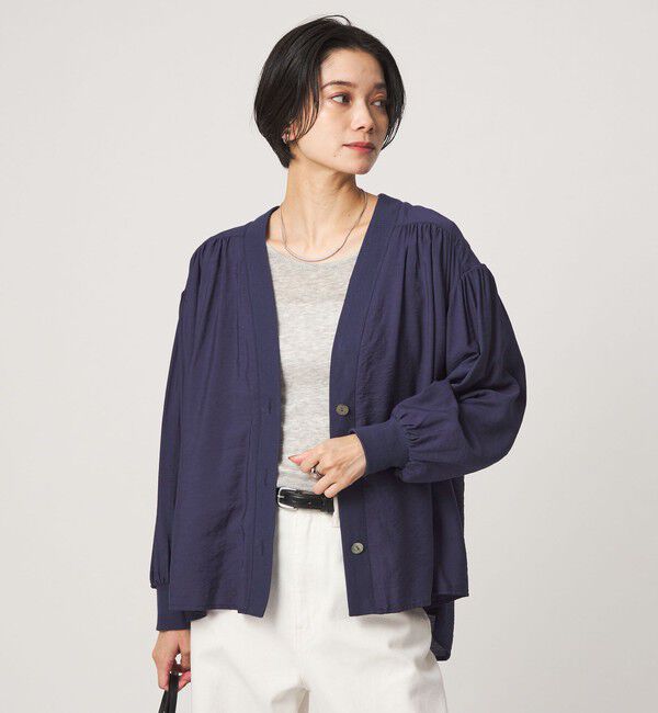 UNITED ARROWS green label relaxing「R/NY カーディガン ブラウス」|シャツ・ブラウス|