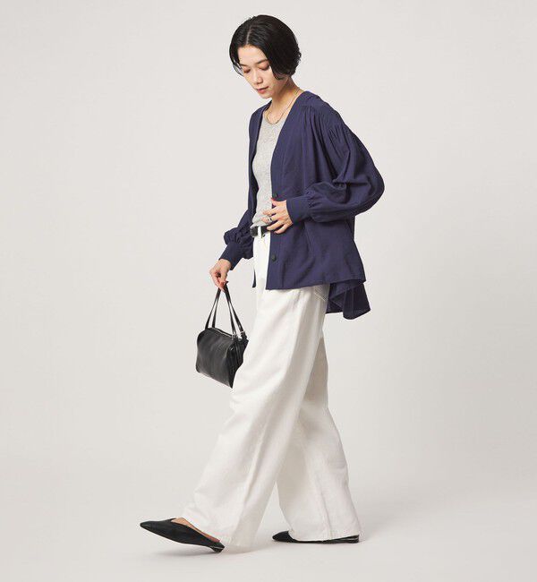 UNITED ARROWS green label relaxing「R/NY カーディガン ブラウス」|シャツ・ブラウス|