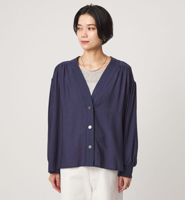 UNITED ARROWS green label relaxing「R/NY カーディガン ブラウス」|シャツ・ブラウス|