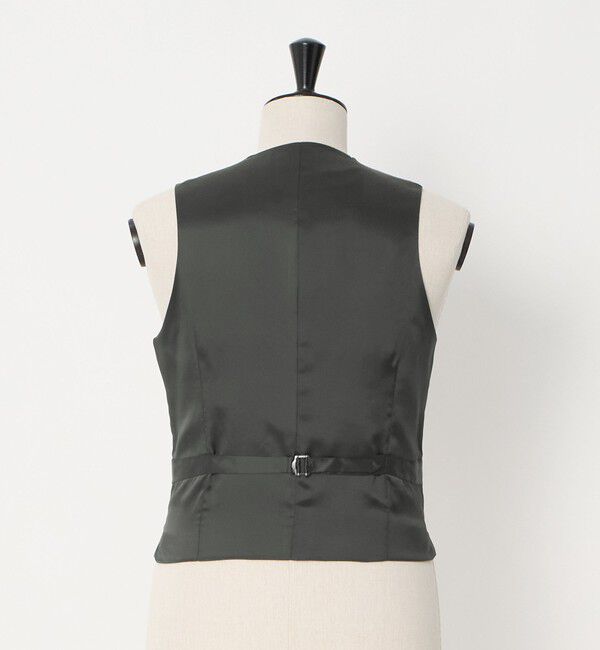 UNITED ARROWS green label relaxing「REDA ハウンドトゥース スリム 5B スーツベスト」|ベスト・ジレ|