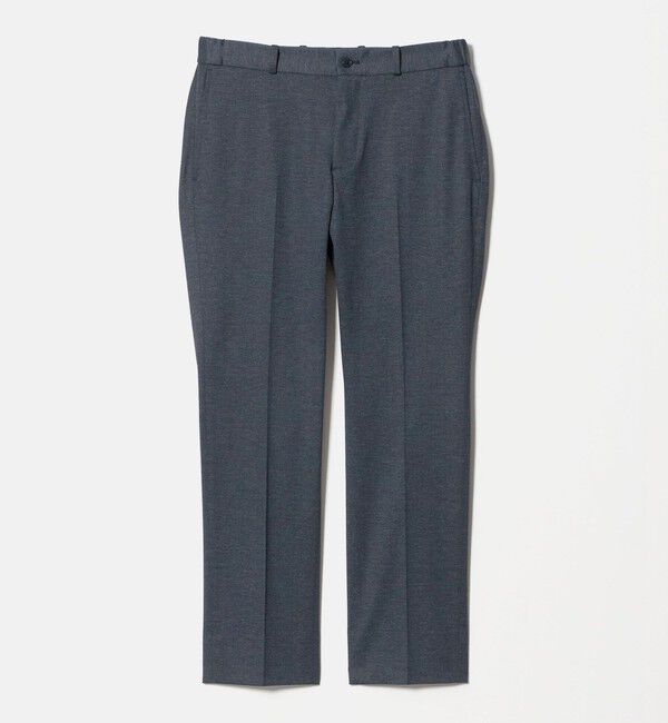 UNITED ARROWS green label relaxing「A+ プリントジャージー グレンプレイド スタンダード イージー セットアップ パンツ スラックス -ストレッ」|スラックス|