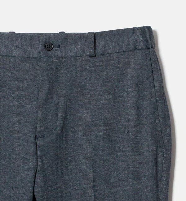 UNITED ARROWS green label relaxing「A+ プリントジャージー グレンプレイド スタンダード イージー セットアップ パンツ スラックス -ストレッ」|スラックス|