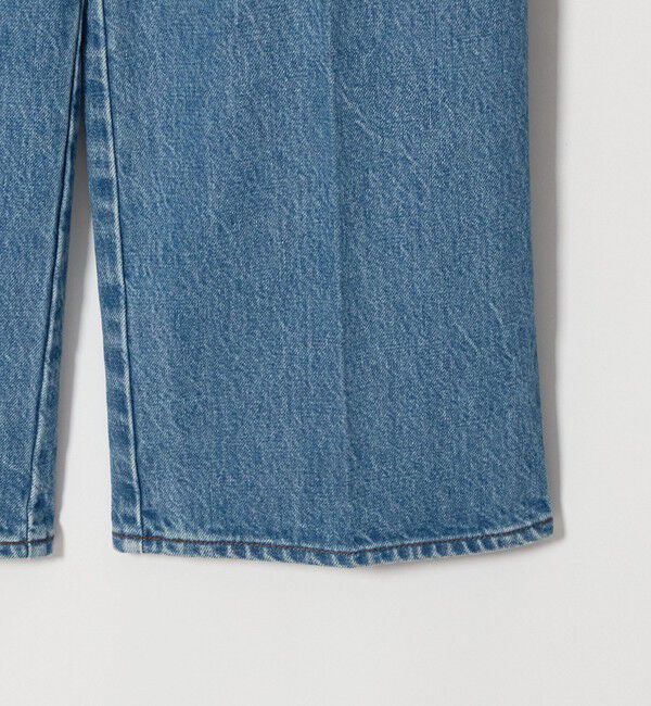 UNITED ARROWS green label relaxing「ワイド ストレート デニム スラックス パンツ W5」|デニム|