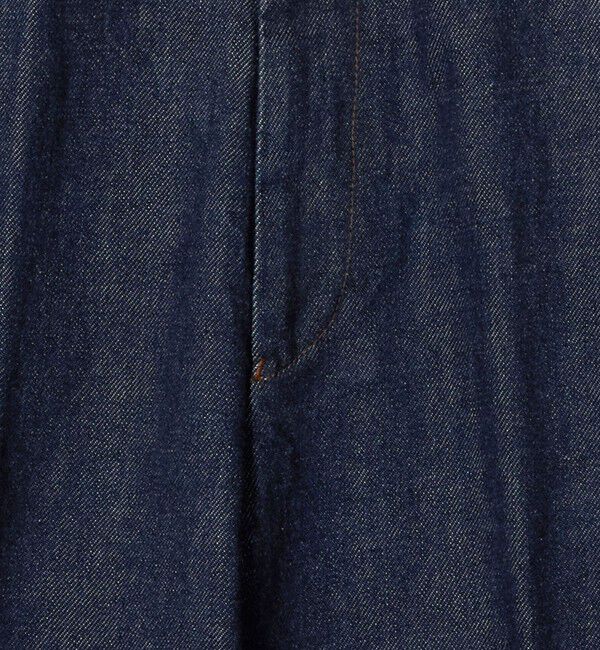 UNITED ARROWS green label relaxing「ワイド ストレート デニム スラックス パンツ W5」|デニム|