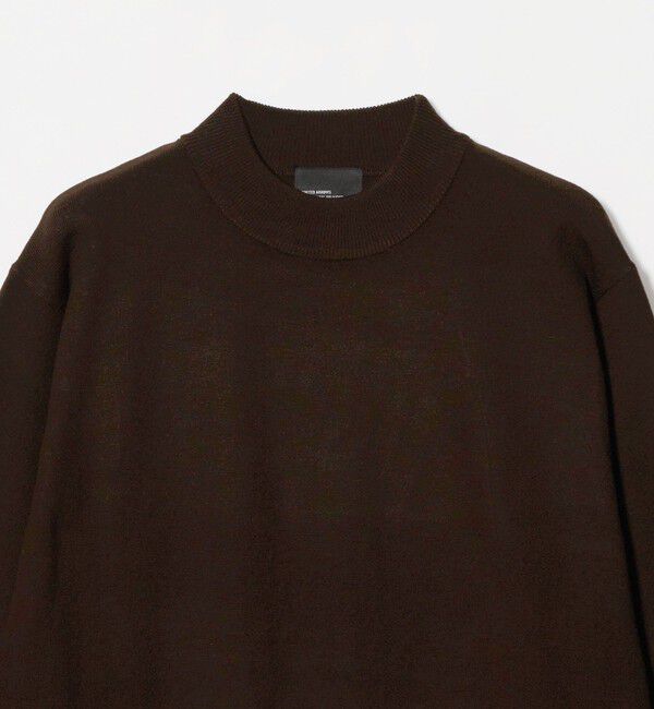 UNITED ARROWS green label relaxing「【WEB限定】JUST fit ハイゲージ ジャケイン モックネック ニット」|ニット・セーター|
