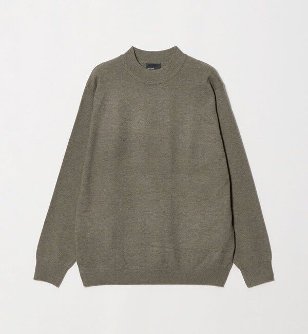 UNITED ARROWS green label relaxing「【WEB限定】JUST fit ハイゲージ ジャケイン モックネック ニット」|ニット・セーター|
