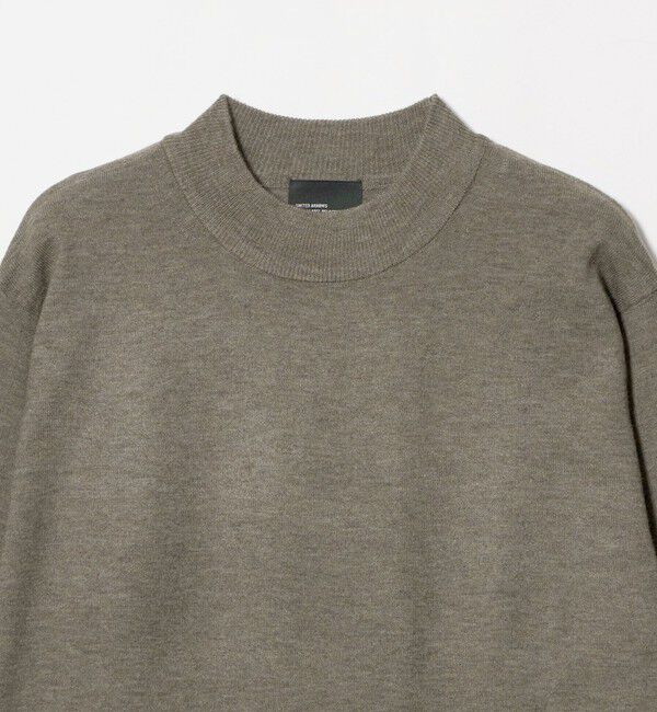 UNITED ARROWS green label relaxing「【WEB限定】JUST fit ハイゲージ ジャケイン モックネック ニット」|ニット・セーター|