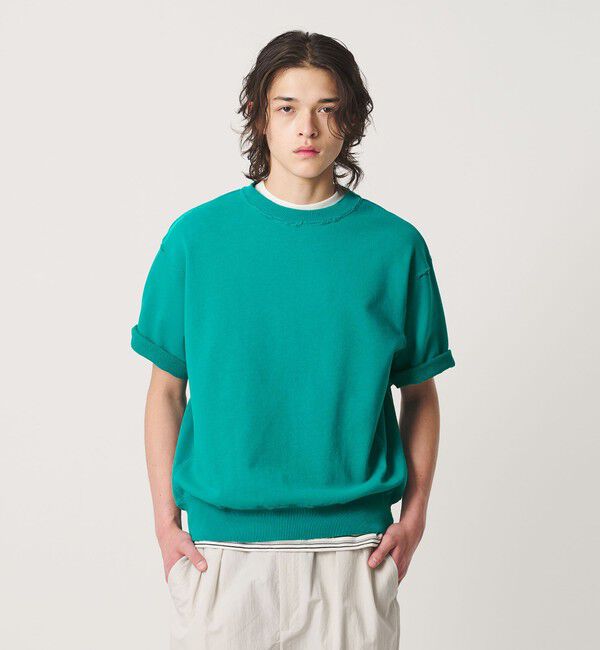 BEAUTY&YOUTH UNITED ARROWS「クラッシュ ショートスリーブ スウェット 」|Tシャツ・カットソー|