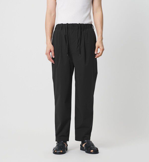 BEAUTY&YOUTH UNITED ARROWS「360&deg;MASTER ICE バルーン イージーパンツ NO.9 セットアップ対応 接触冷感 ストレッチ 撥水 UVカット」|チノ|