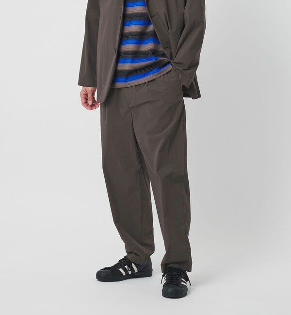BEAUTY&YOUTH UNITED ARROWS「360&deg;MASTER ICE バルーン イージーパンツ NO.9 セットアップ対応 接触冷感 ストレッチ 撥水 UVカット」|チノ|