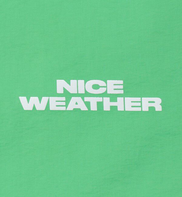 NICE WEATHER「＜NICE WEATHER＞ナイロン ロゴ ミニワンショルダーバッグ 2」|その他|