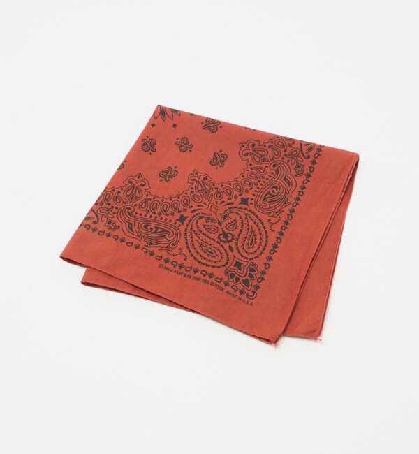 BEAUTY&YOUTH UNITED ARROWS「＜Hav-A-Hank＞ペイズリー バンダナ」|バンダナ・スカーフ|RED