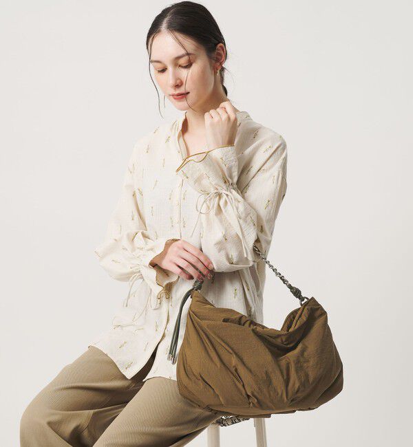 BEAUTY&YOUTH UNITED ARROWS「【別注】＜LE VERNIS＞チェーン&times;コード ハンドル ショルダーバッグ」|ショルダー・メッセンジャー|