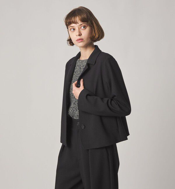 STEVEN ALAN「＜Steven Alan＞ダブルクロス シャツジャケット」|テーラードジャケット|