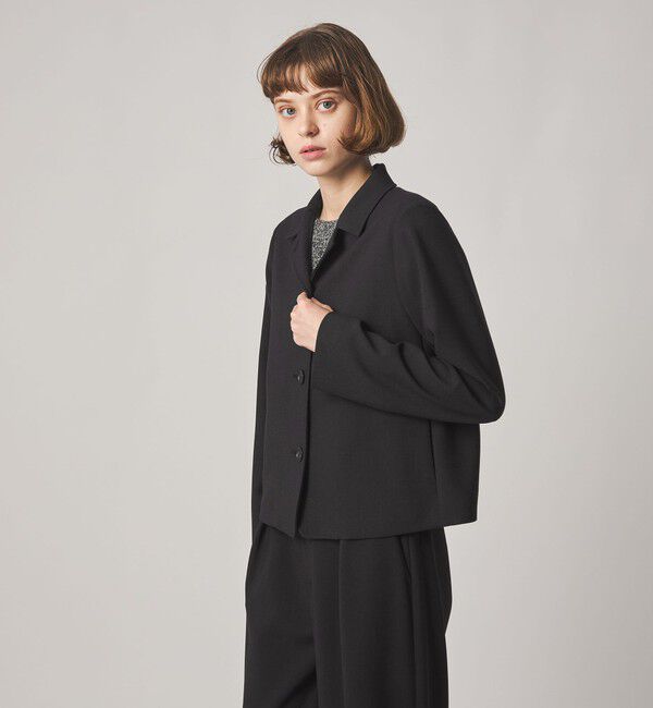 STEVEN ALAN「＜Steven Alan＞ダブルクロス シャツジャケット」|テーラードジャケット|
