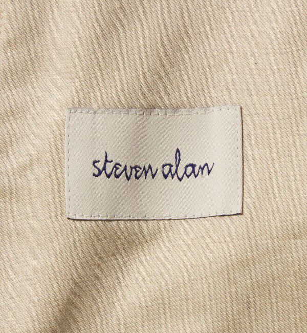 STEVEN ALAN「＜Steven Alan＞ダブルクロス シャツジャケット」|テーラードジャケット|
