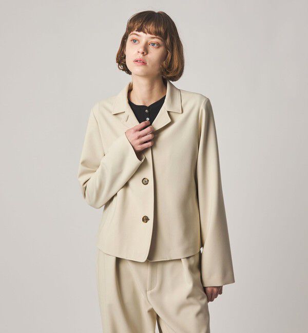 STEVEN ALAN「＜Steven Alan＞ダブルクロス シャツジャケット」|テーラードジャケット|