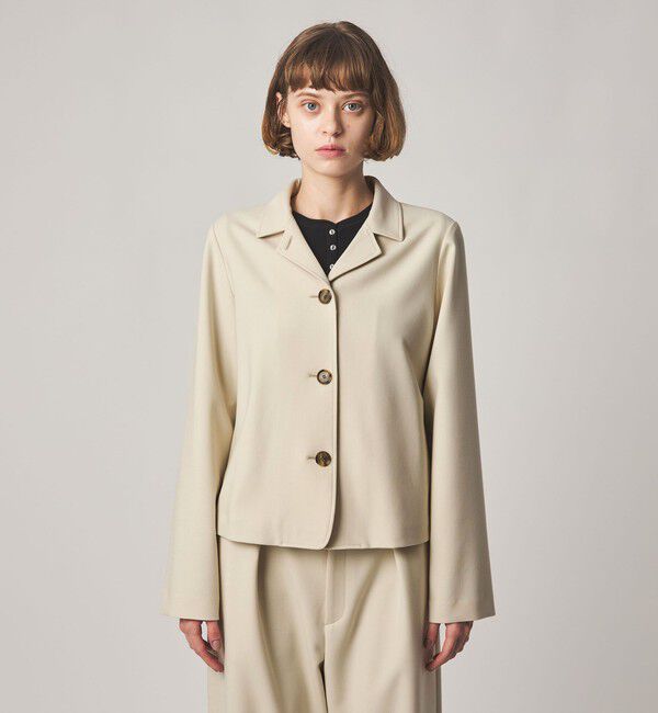 STEVEN ALAN「＜Steven Alan＞ダブルクロス シャツジャケット」|テーラードジャケット|