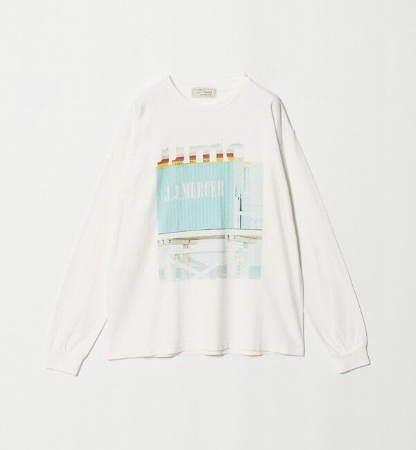 BEAUTY&YOUTH UNITED ARROWS「【別注】＜J.Jmercer＞プリント ロングスリーブ Tシャツ」|Tシャツ・カットソー|WHITE