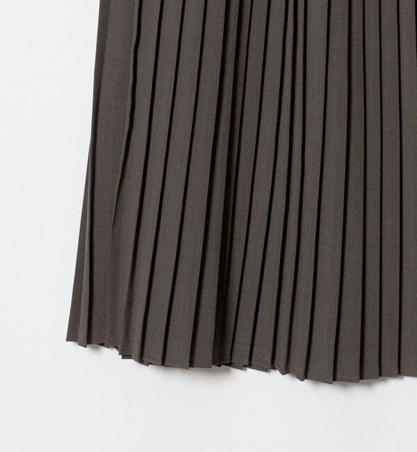 BEAUTY&YOUTH UNITED ARROWS「ソリッド＆チェック プリーツスカート」|スカート|