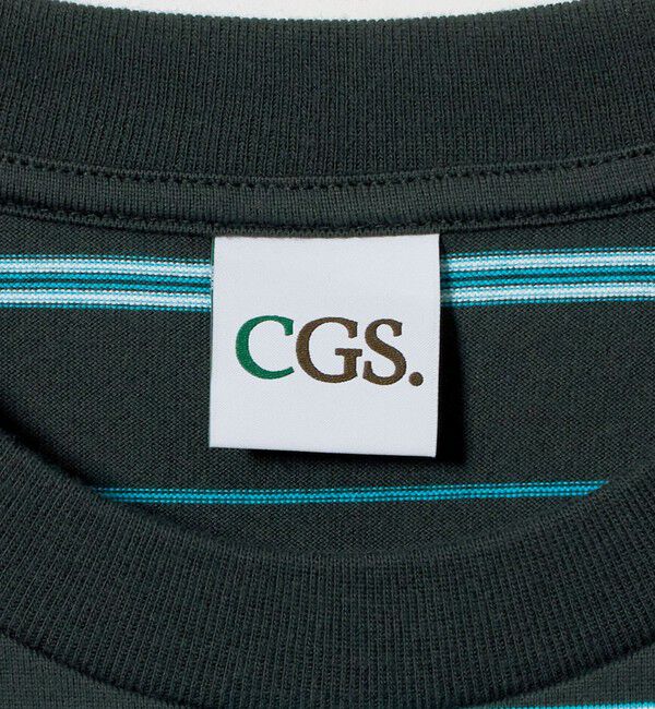 California General Store「＜CGS.＞オーガニック コットン ロングスリーブ ボーダー Tシャツ」|Tシャツ・カットソー|
