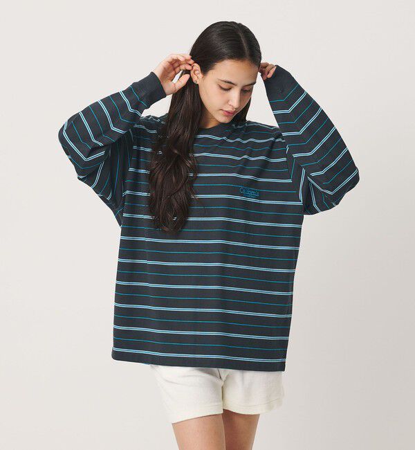 California General Store「＜CGS.＞オーガニック コットン ロングスリーブ ボーダー Tシャツ」|Tシャツ・カットソー|