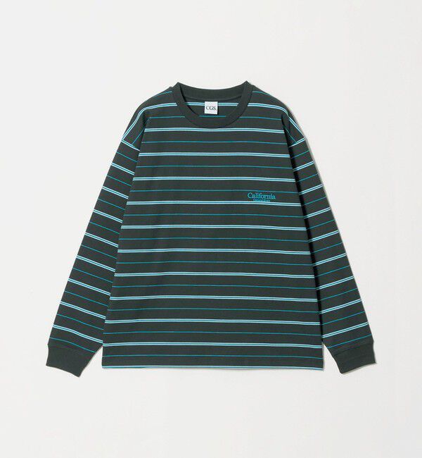 California General Store「＜CGS.＞オーガニック コットン ロングスリーブ ボーダー Tシャツ」|Tシャツ・カットソー|