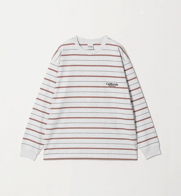 California General Store「＜CGS.＞オーガニック コットン ロングスリーブ ボーダー Tシャツ」|Tシャツ・カットソー|
