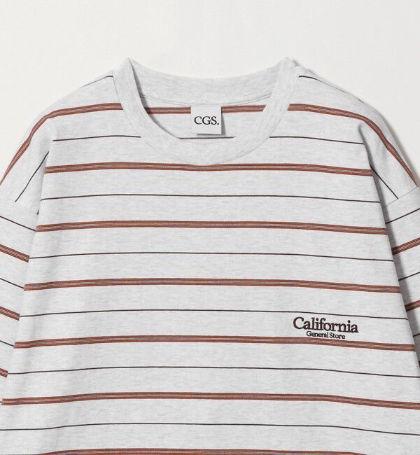 California General Store「＜CGS.＞オーガニック コットン ロングスリーブ ボーダー Tシャツ」|Tシャツ・カットソー|