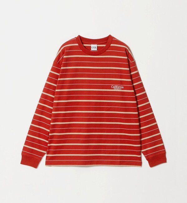 California General Store「＜CGS.＞オーガニック コットン ロングスリーブ ボーダー Tシャツ」|Tシャツ・カットソー|
