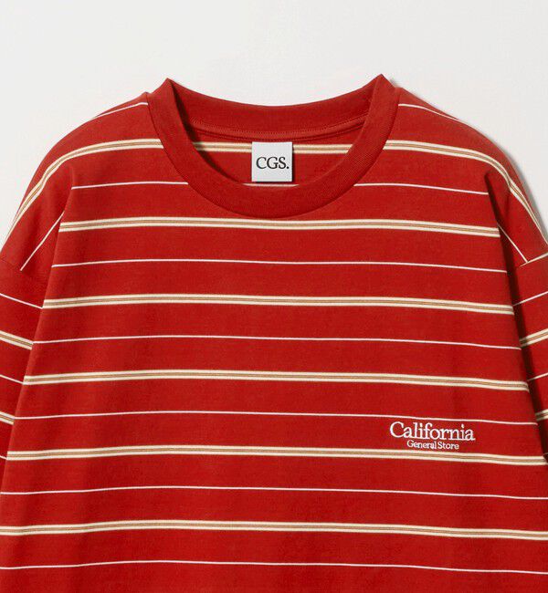 California General Store「＜CGS.＞オーガニック コットン ロングスリーブ ボーダー Tシャツ」|Tシャツ・カットソー|