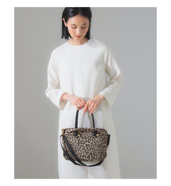 Demi-Luxe BEAMS 「VIOLAd&rsquo;ORO / ナイロン レオパード トートバッグ S」|トートバッグ|