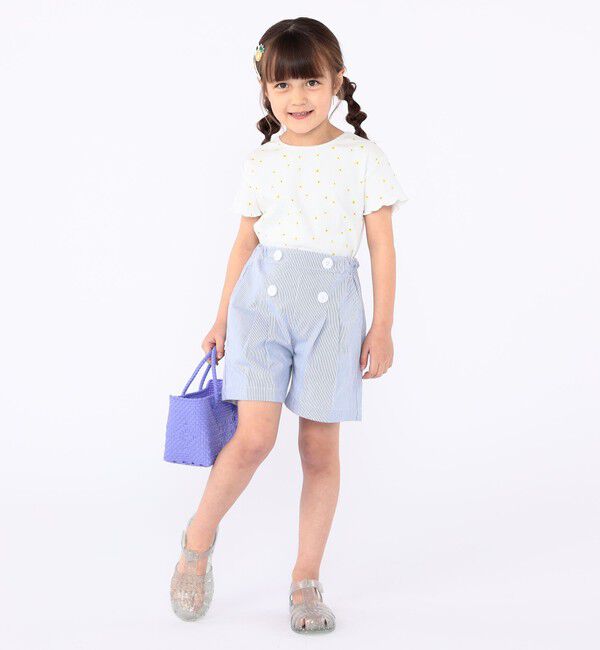 SHIPS KIDS「SHIPS KIDS:100～130cm / マリン ピケ キュロット」|その他|