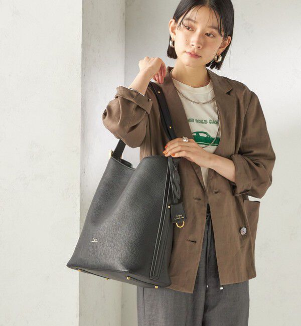 SHIPS for women「【WEB限定】George Cinq:BUCKET BAG（L）」|ショルダー・メッセンジャー|