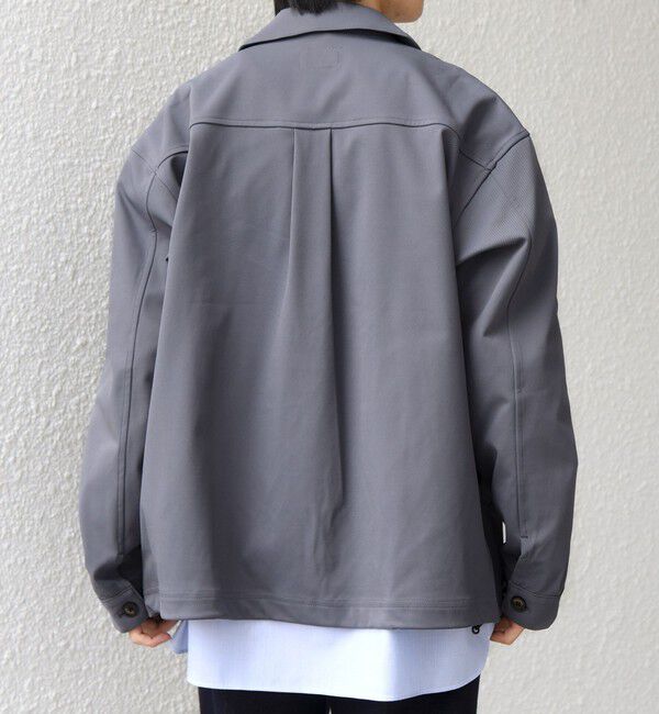 SHIPS any「SORONA(R) ライト ツイル ストレッチ スピンドル ブルゾン 26AW◆」|ブルゾン・スタジャン|