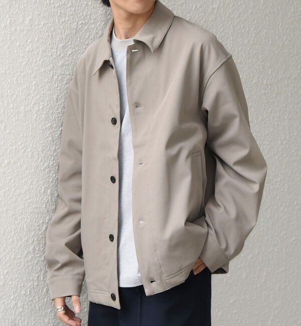 SHIPS any「SORONA(R) ライト ツイル ストレッチ スピンドル ブルゾン 26AW◆」|ブルゾン・スタジャン|