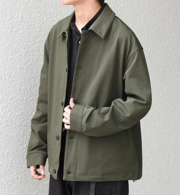 SHIPS any「SORONA(R) ライト ツイル ストレッチ スピンドル ブルゾン 26AW◆」|ブルゾン・スタジャン|