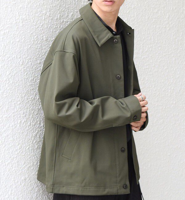 SHIPS any「SORONA(R) ライト ツイル ストレッチ スピンドル ブルゾン 26AW◆」|ブルゾン・スタジャン|