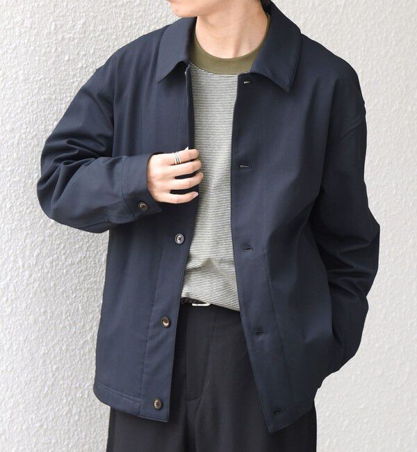 SHIPS any「SORONA(R) ライト ツイル ストレッチ スピンドル ブルゾン 26AW◆」|ブルゾン・スタジャン|