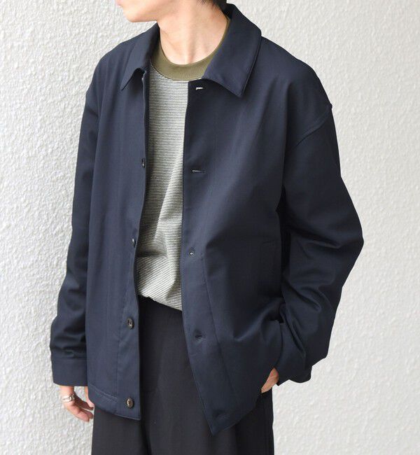 SHIPS any「SORONA(R) ライト ツイル ストレッチ スピンドル ブルゾン 26AW◆」|ブルゾン・スタジャン|