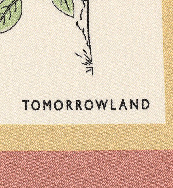TOMORROWLAND GOODS「ATELIER TOMORROW CARRIAGE シルクスカーフ」|バンダナ・スカーフ|