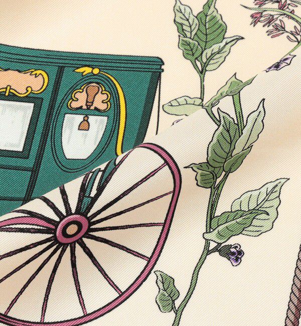 TOMORROWLAND GOODS「ATELIER TOMORROW CARRIAGE シルクスカーフ」|バンダナ・スカーフ|