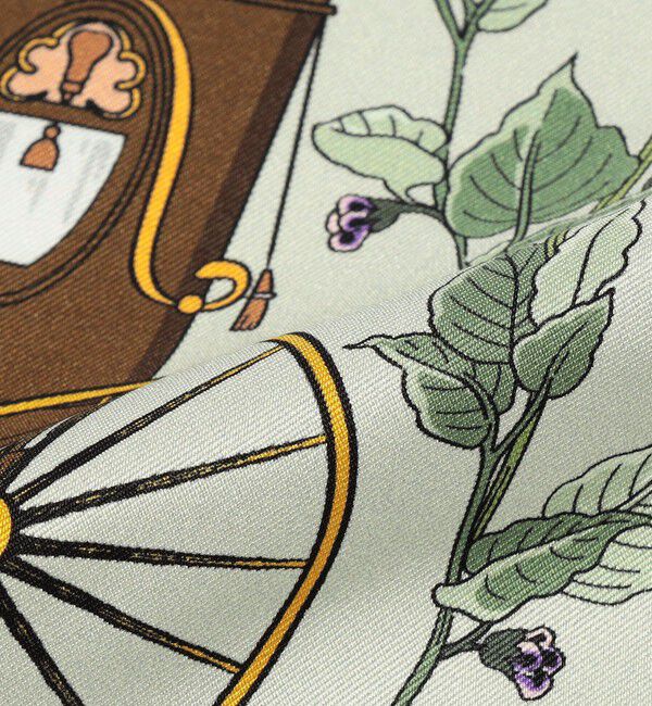 TOMORROWLAND GOODS「ATELIER TOMORROW CARRIAGE シルクスカーフ」|バンダナ・スカーフ|