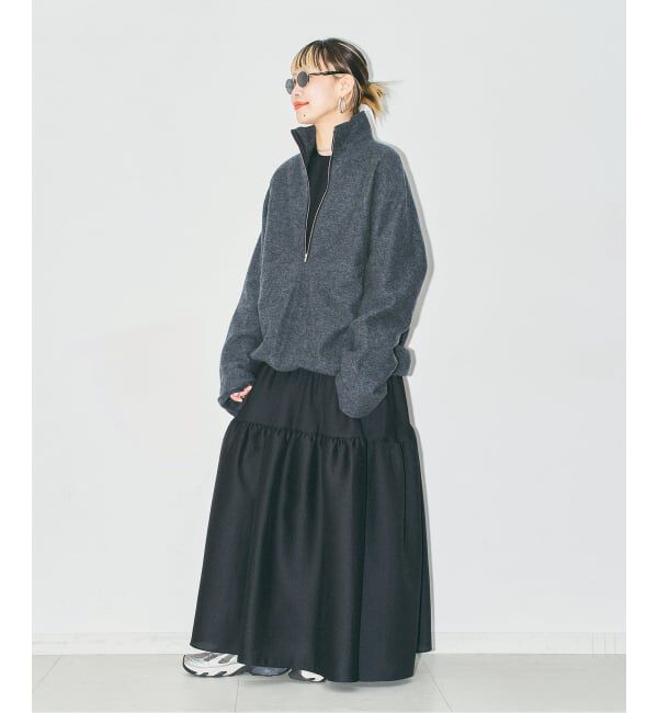  「《予約》SHEER JACQURD DRESS：ワンピース」|ワンピース|