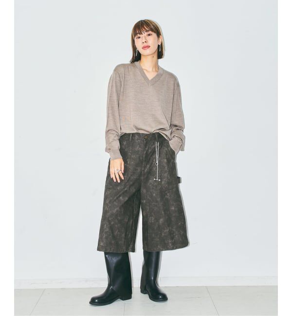  「《予約》FAUX LEATHER HALF パンツ」|その他|