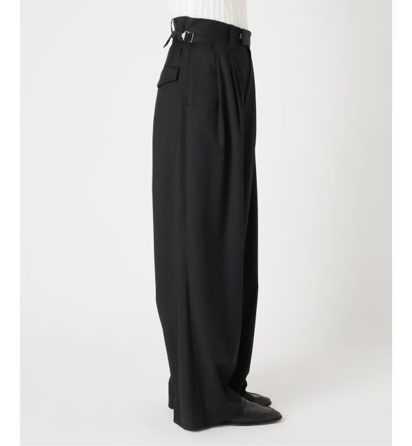  「《予約》TWILL 2TUCK パンツ」|スラックス|